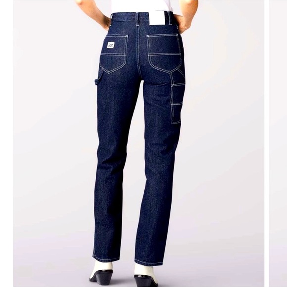 Lee Denim - NWOT Lee Women's High Rise Dungaree Ankle Jeans Sz 28 Vintage
